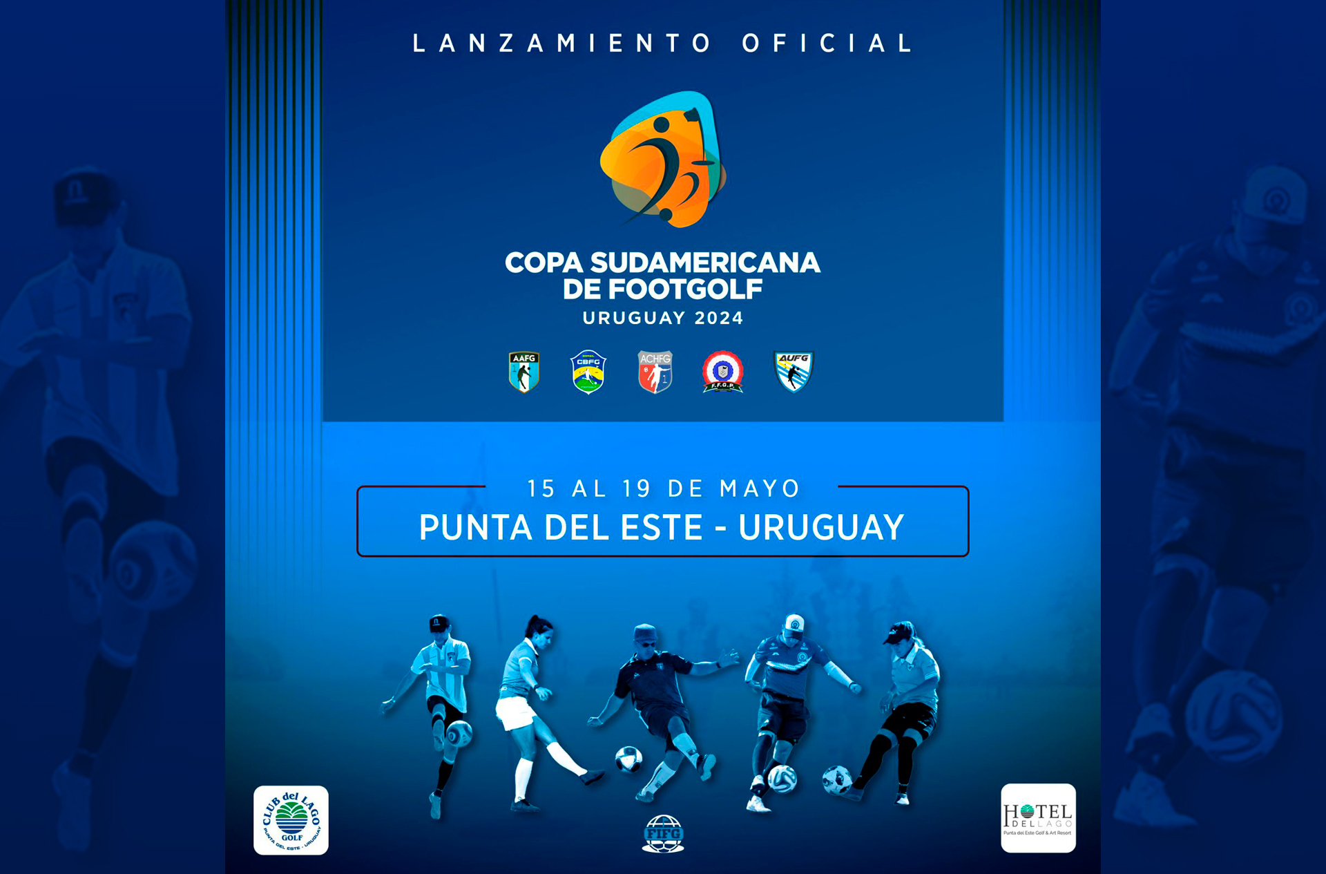 Lanzamiento Copa Sudamericana de FootGolf - Uruguay 2024